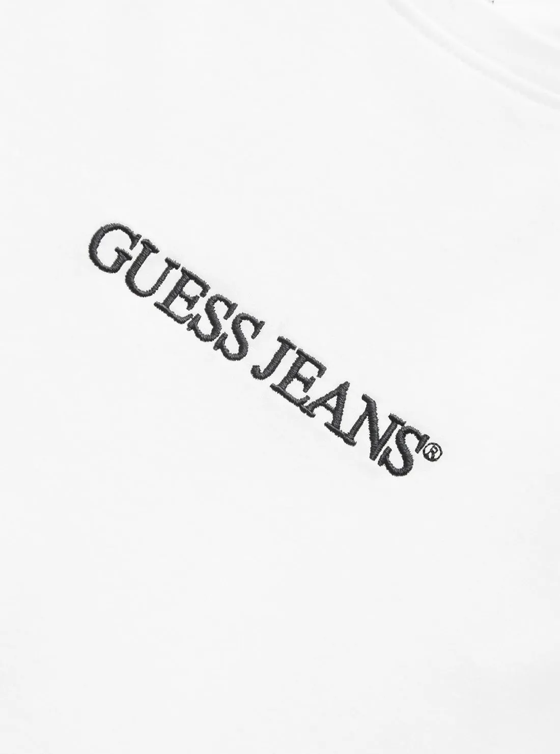 Guess Jeans White Slim Logo T-Shirt