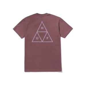 Huf Set Triple Triangle S/S T-Shirt - Mauve