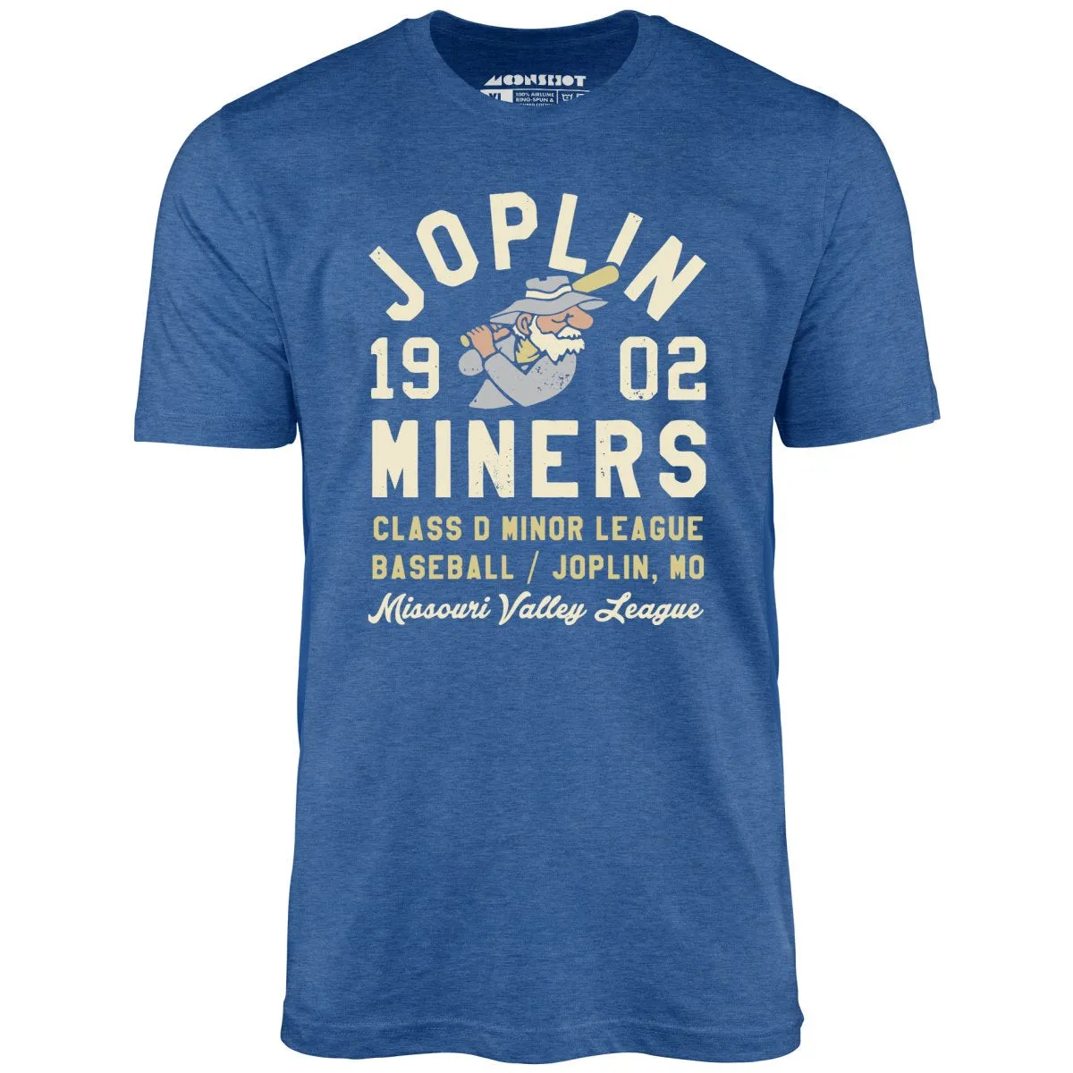 Joplin Miners - Missouri - Vintage Defunct Baseball Teams - Unisex T-Shirt