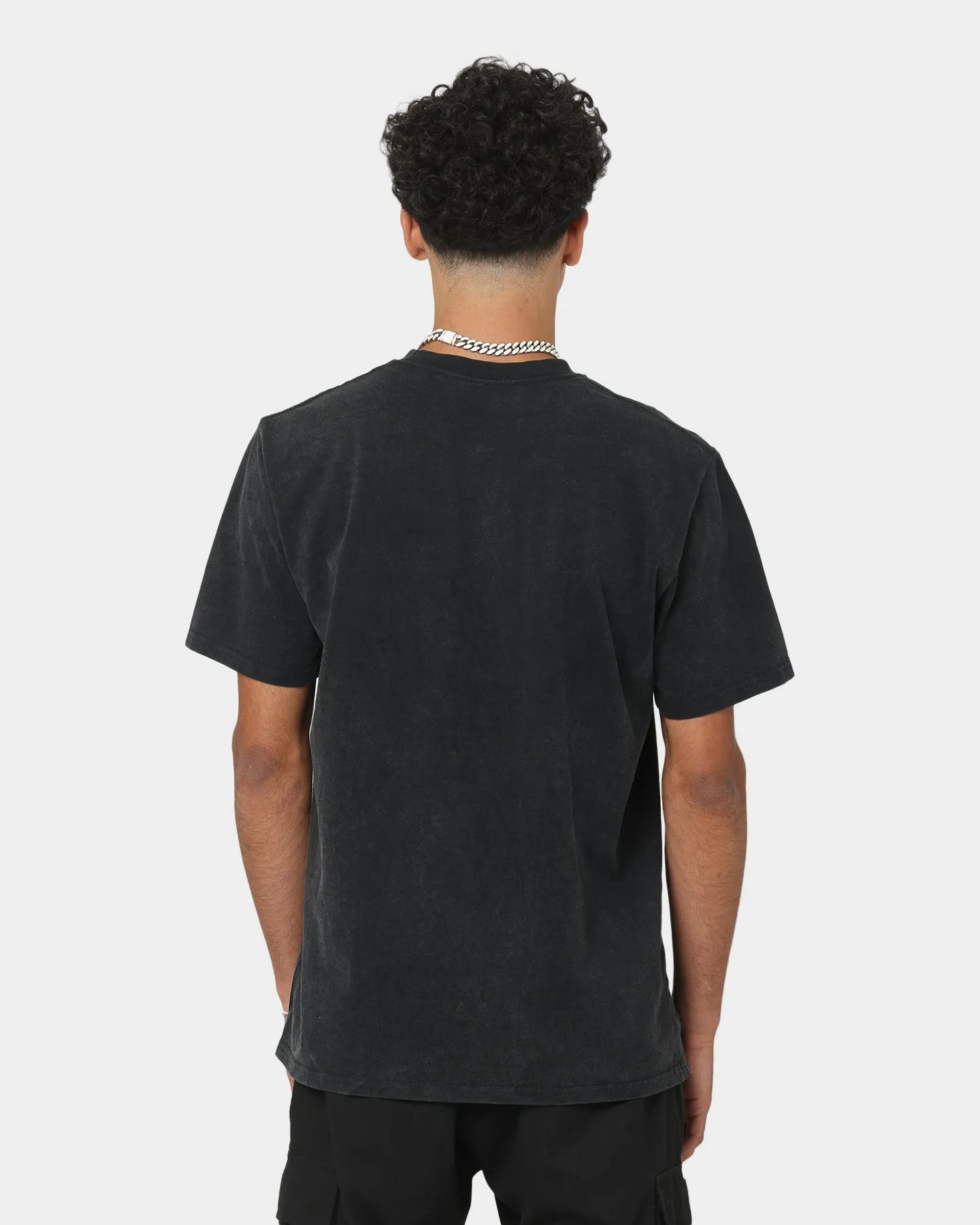 Kiss Lightning Bolt T-Shirt Black Wash