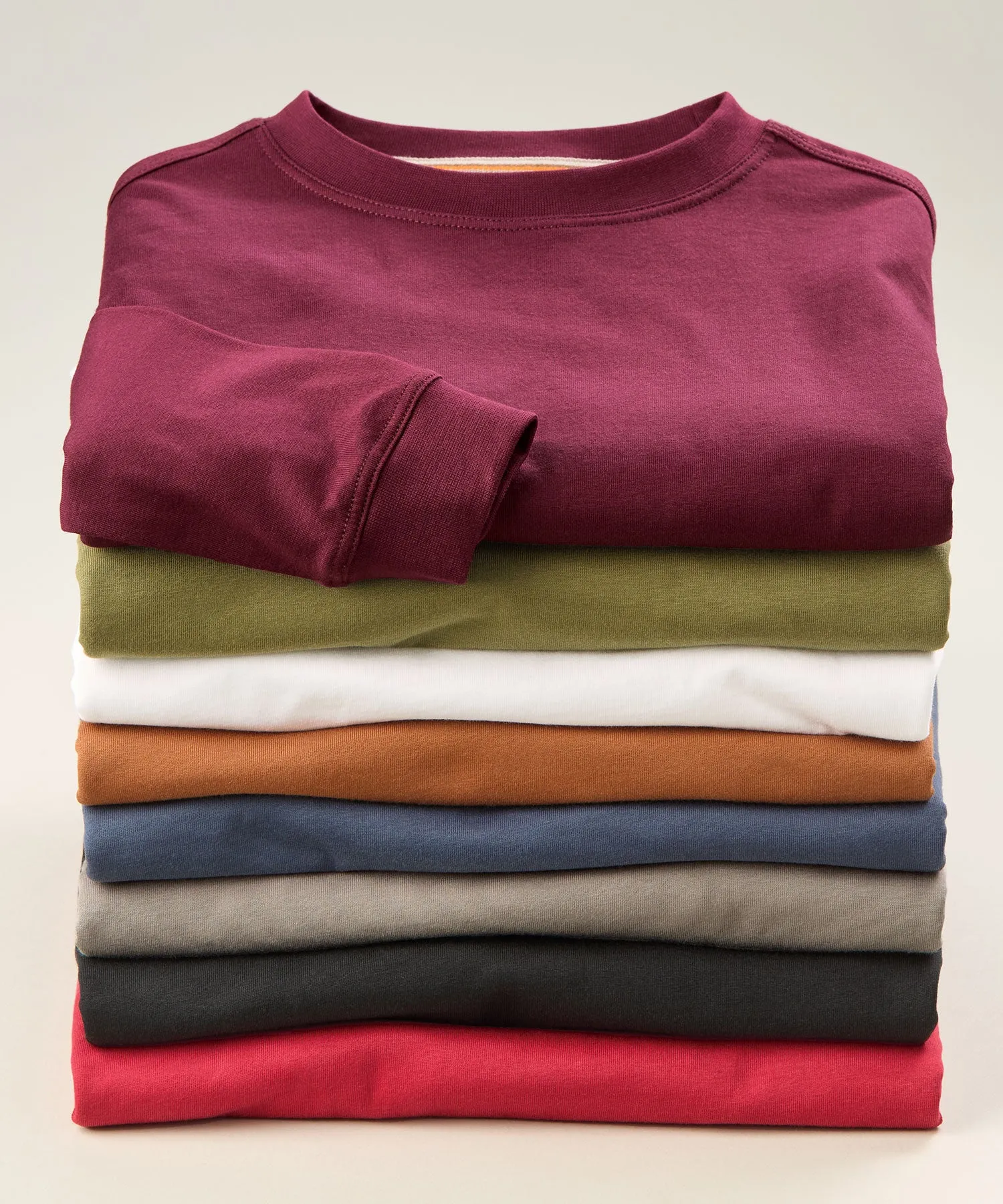Left Coast Tee Ultimate Pima Cotton Long Sleeve T-Shirt