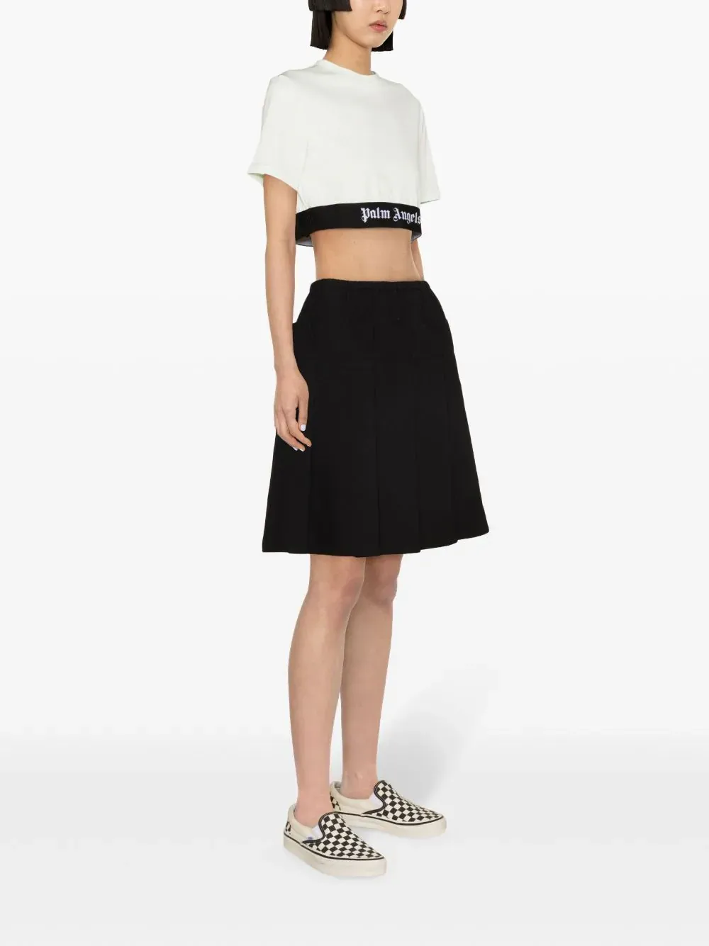 Logo Tape Crop Tee