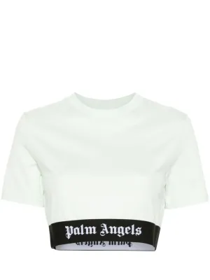 Logo Tape Crop Tee