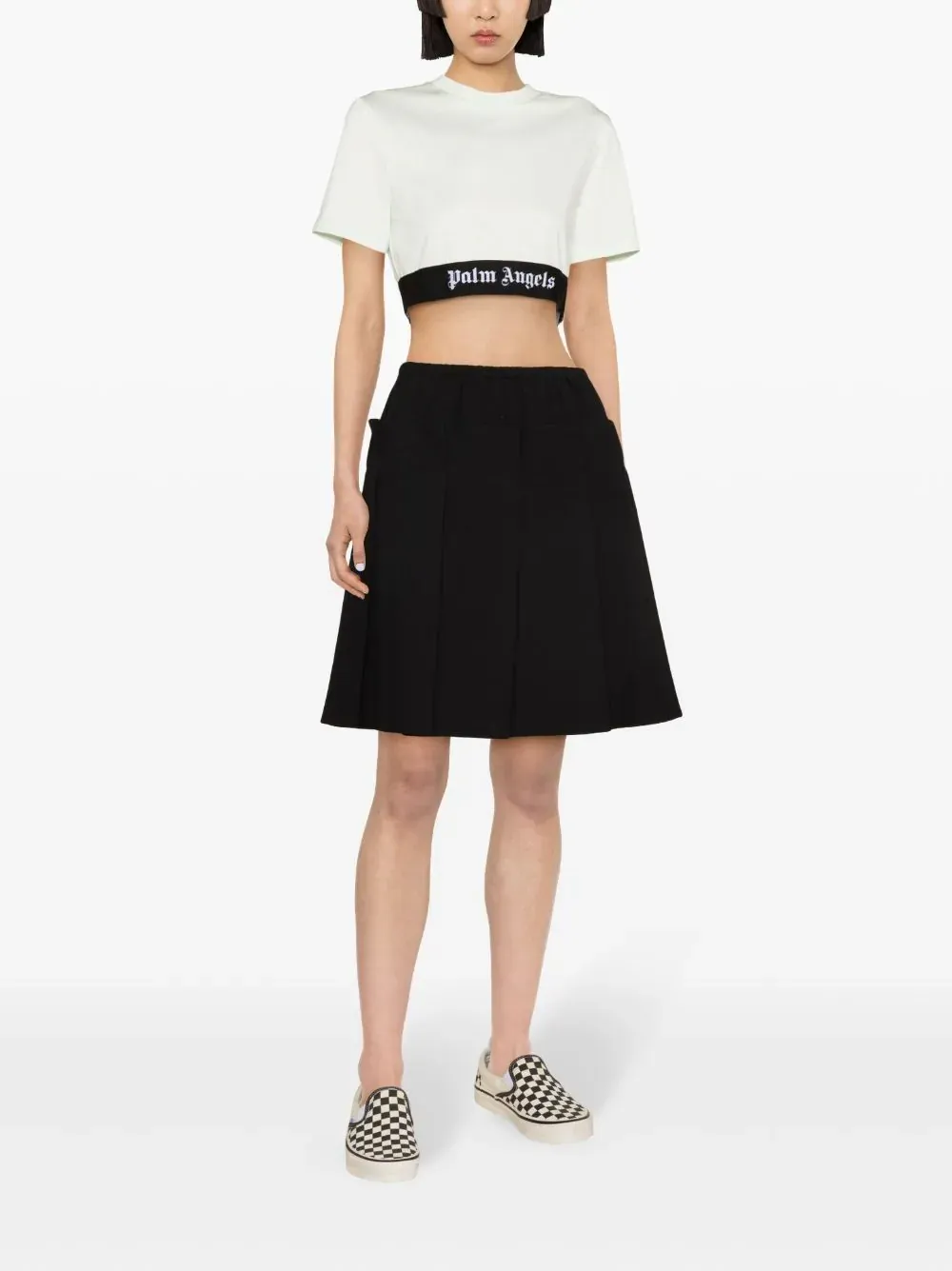 Logo Tape Crop Tee