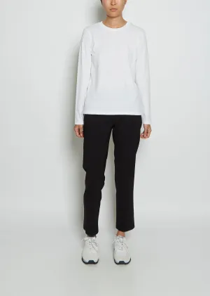 Long Sleeve Mini Boy T — White