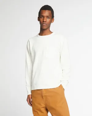 L/S Pocket T Military Jersey Natural