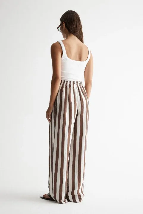 Lumi Pant Chocolate Stripe