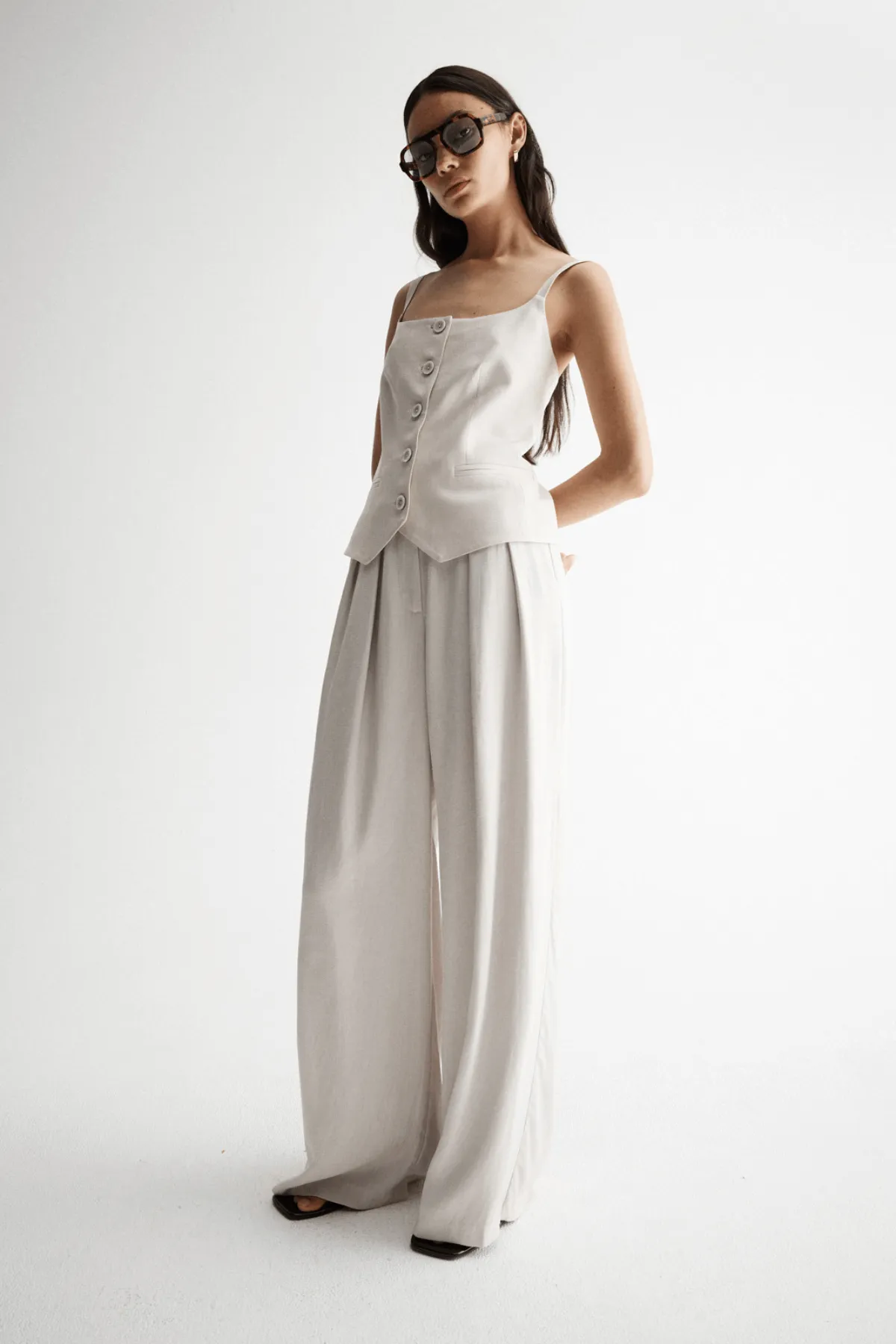 MALA VEST ECRU