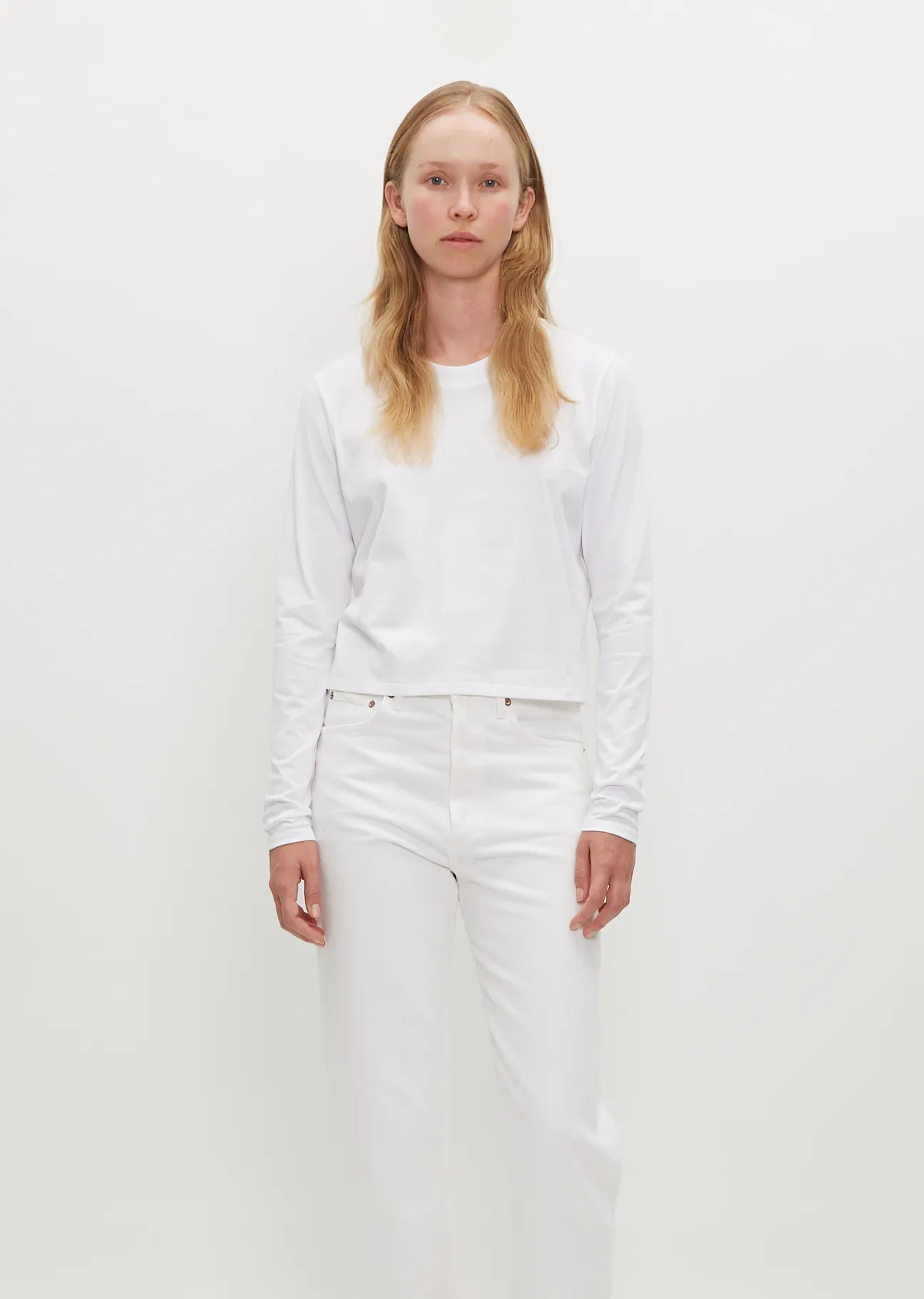 Masal Long Sleeve T-Shirt — White