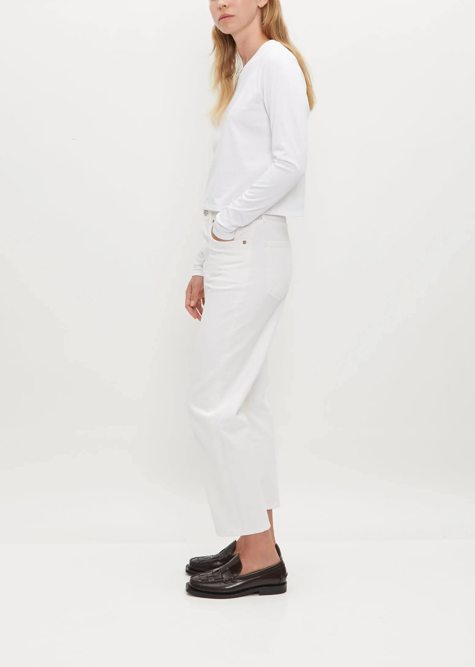 Masal Long Sleeve T-Shirt — White