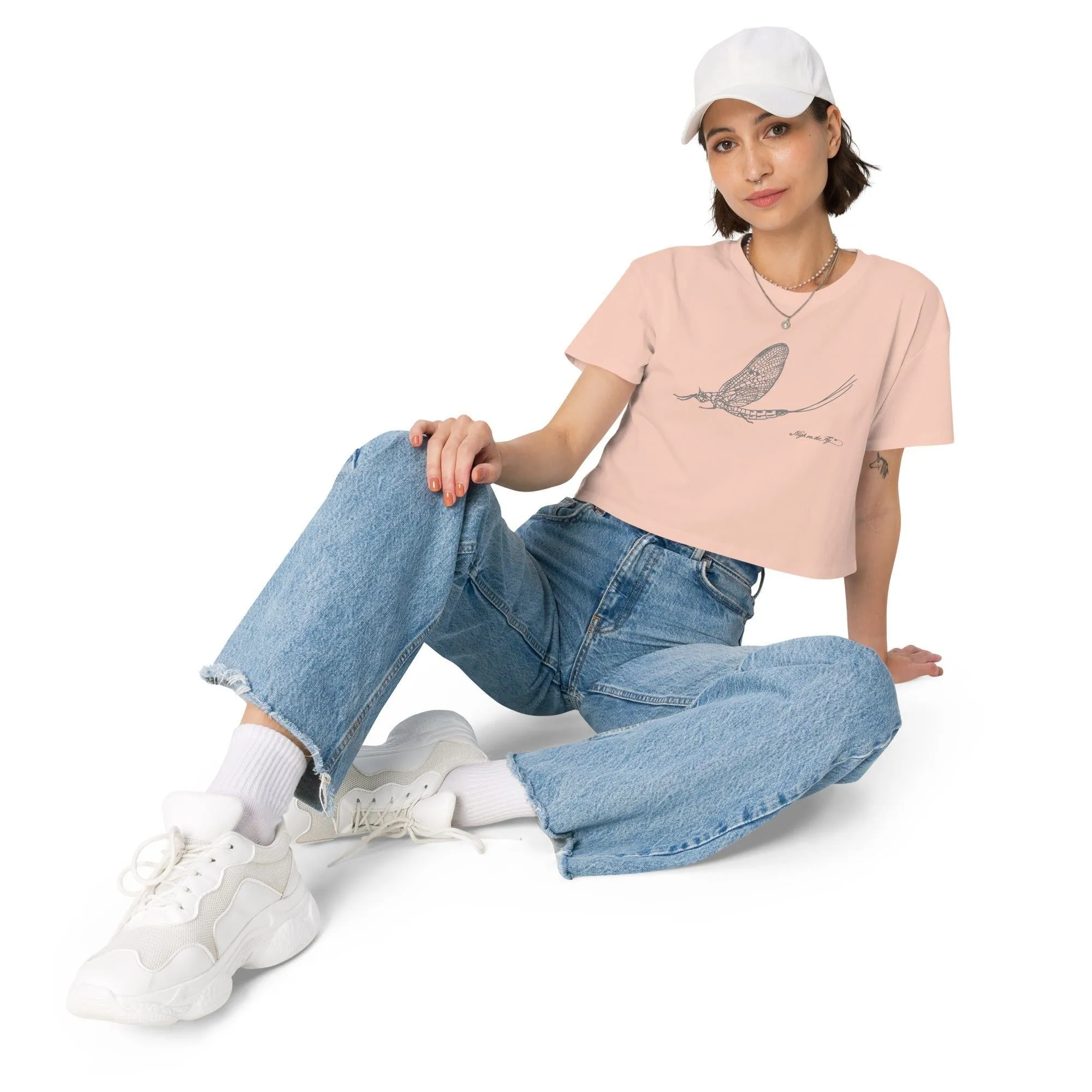 Mayfly Womens crop top