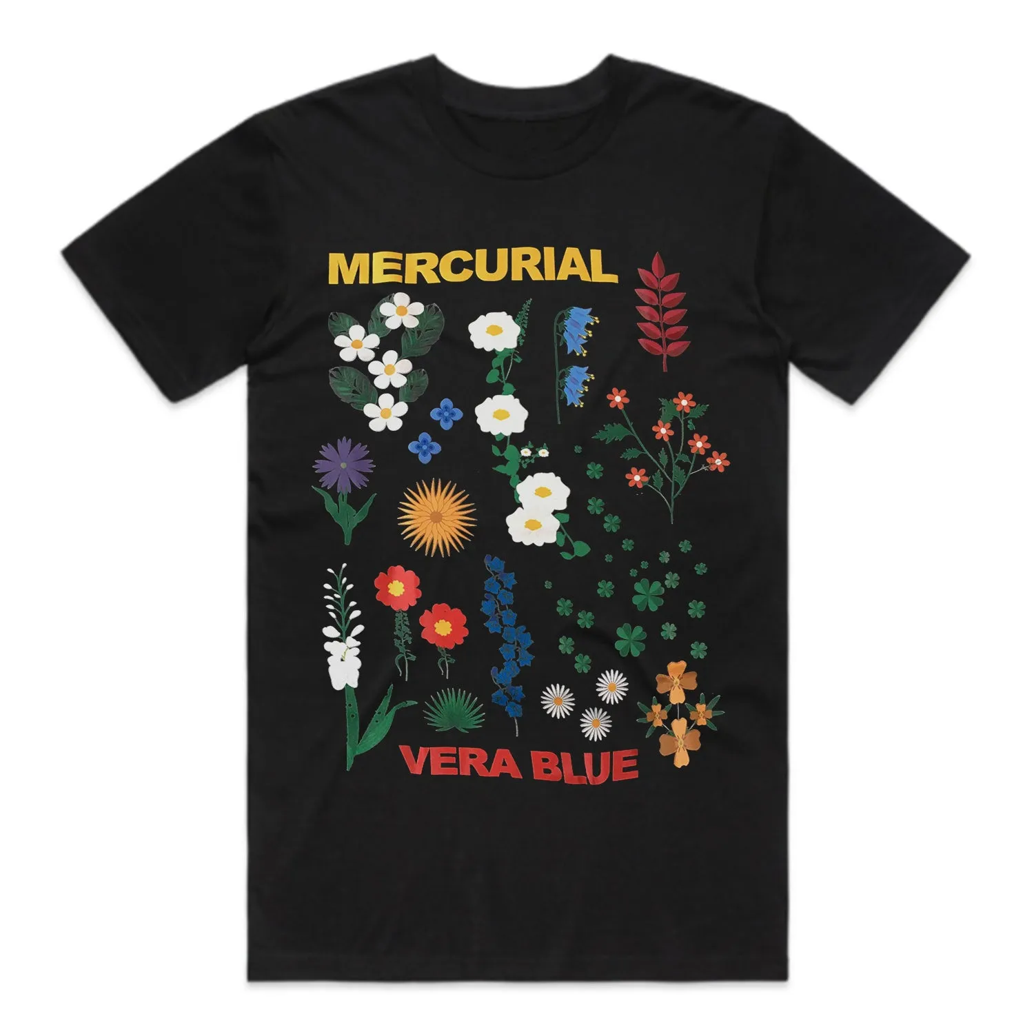 Mercurial Flowers T-shirt (Black)