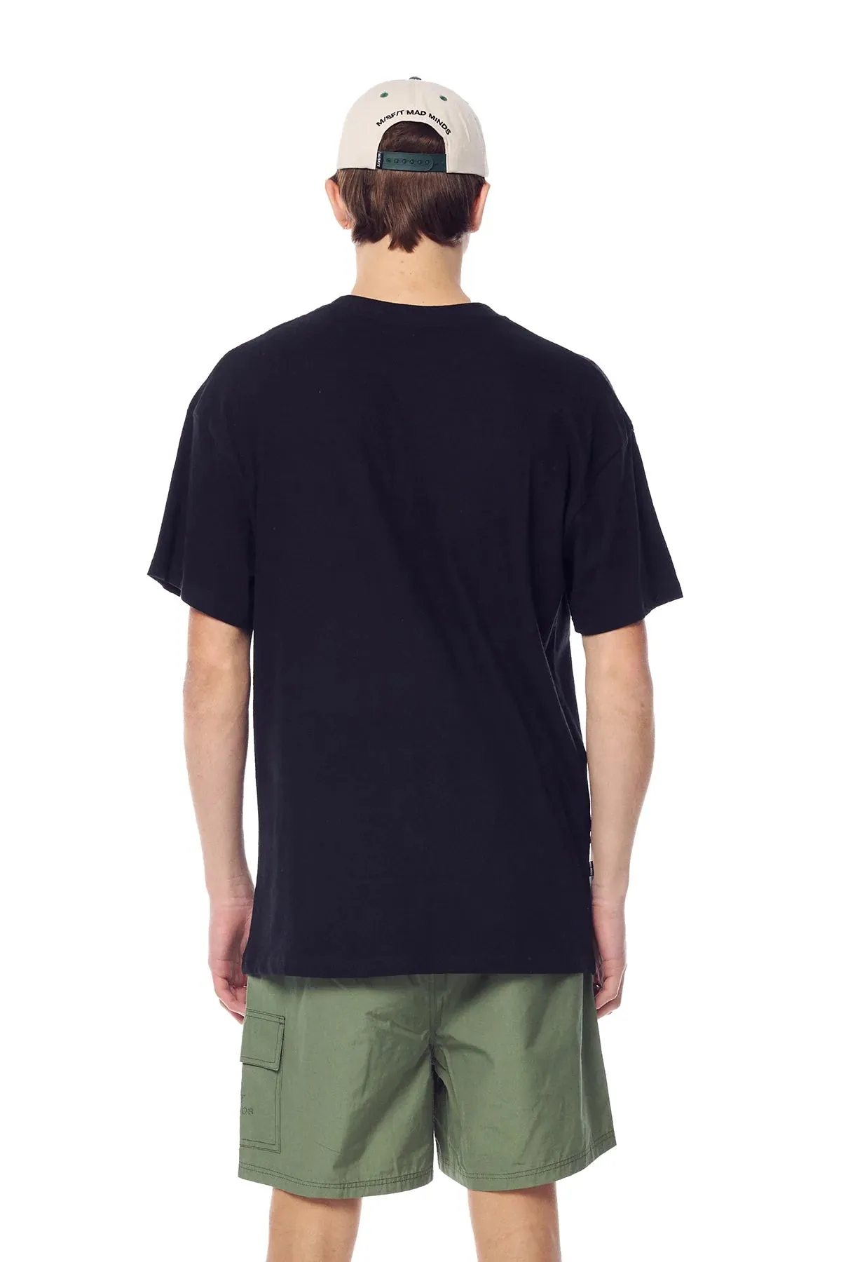 MISFIT BENT INFORM 50/50 AAA SS TEE - BLACK