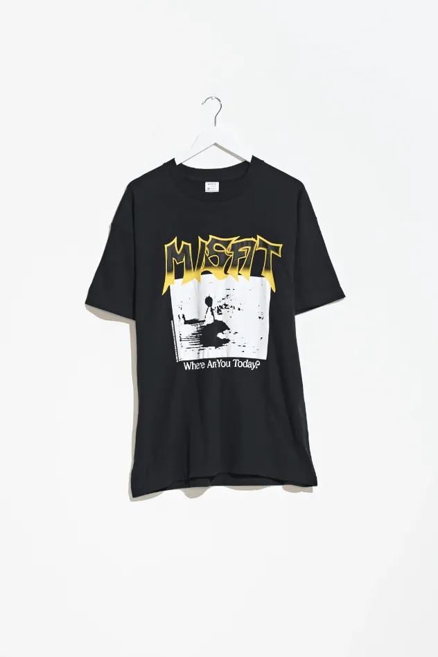 MISFIT COAL CELLAR 50/50 AAA SS TEE - PIGMENT BLACK