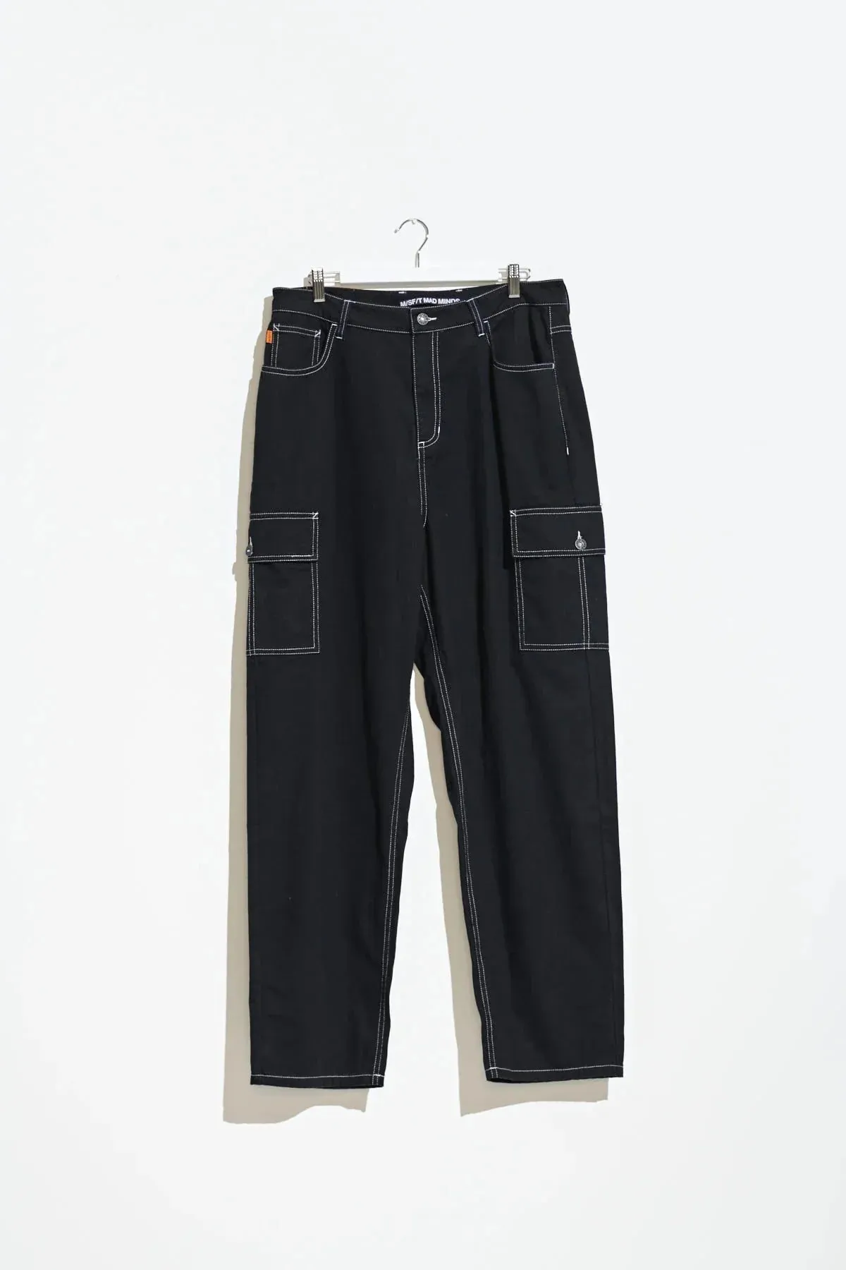 MISFIT EAST MASH PANT -  BLACK