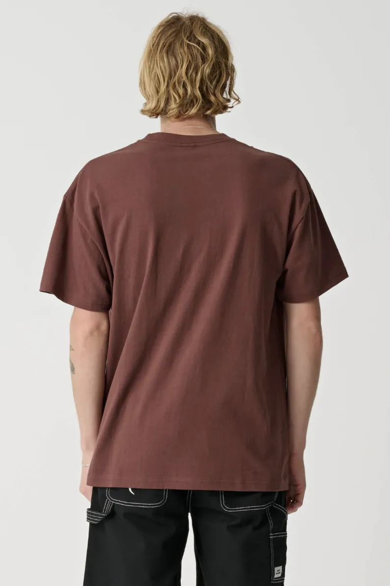 MISFIT FAN ME TEE - CHOCOLATE