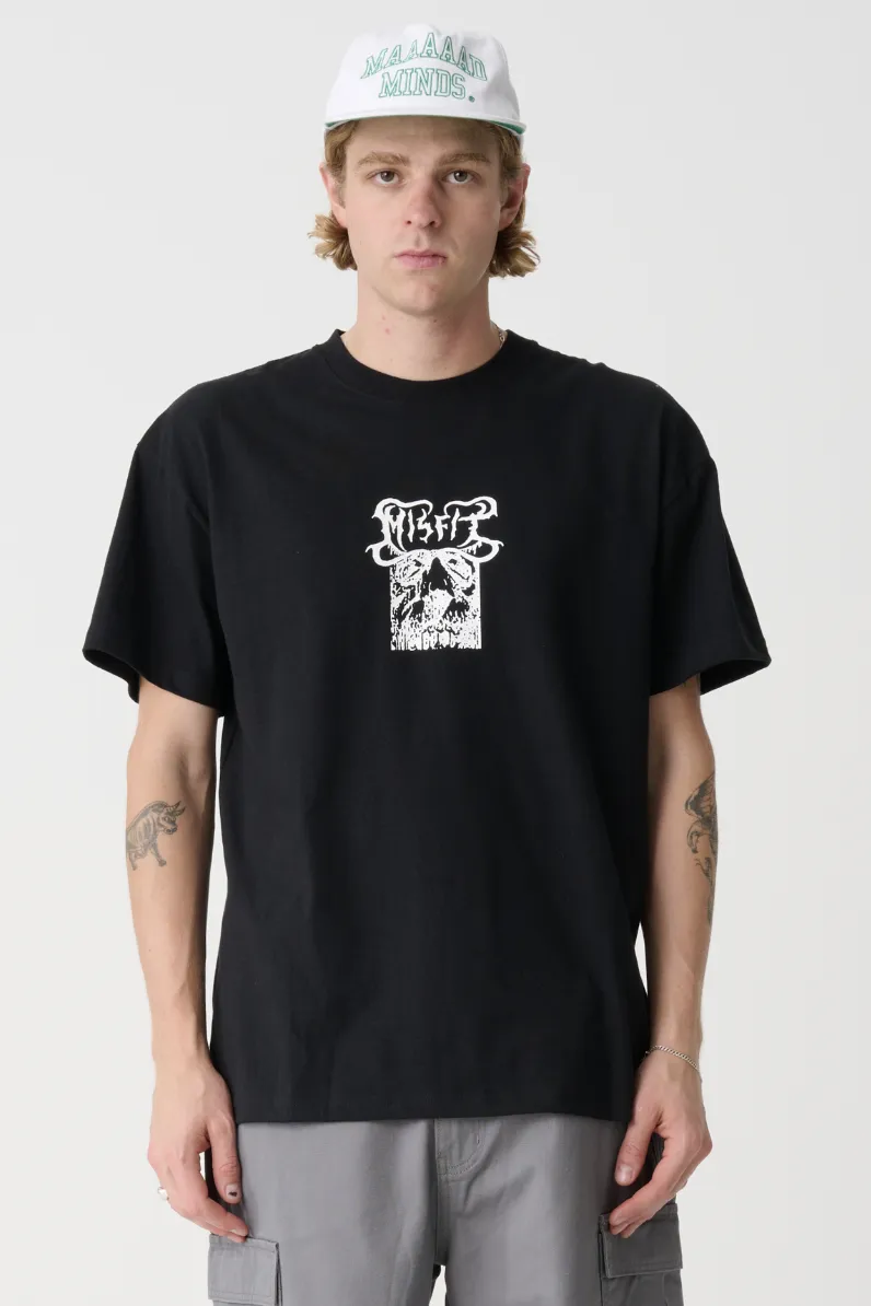 MISFIT PATRON SAINT 2 TEE - BLACK