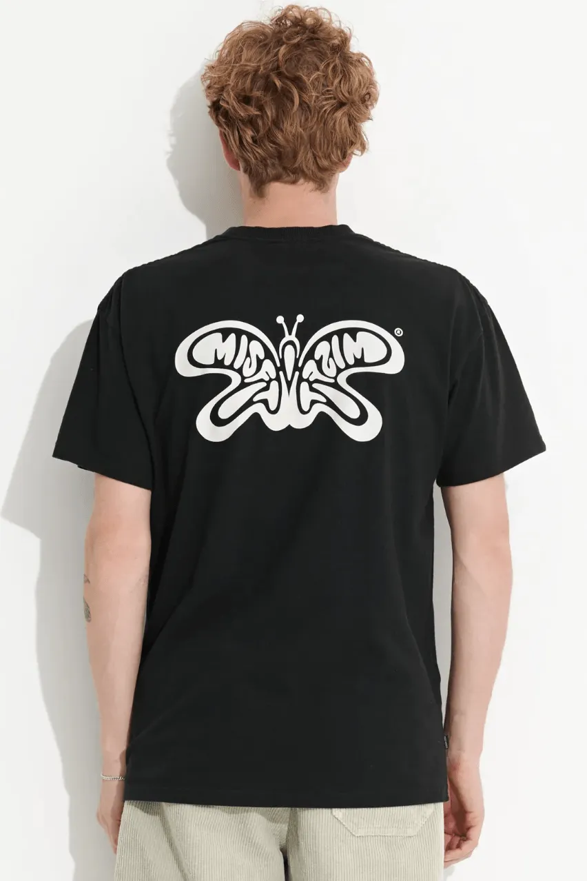 MISFIT SHAPES DILL PEPPERS 50-50 SS TEE - PIGMENT BLACK