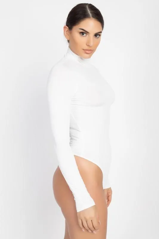 Mock Neck Bodysuit
