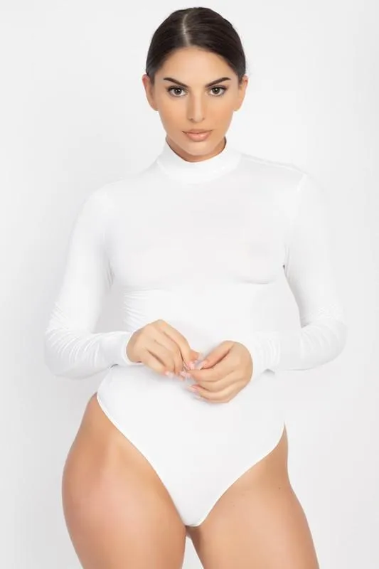 Mock Neck Bodysuit