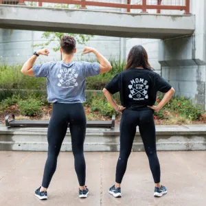 Moms Lifting Club Crop Shirt