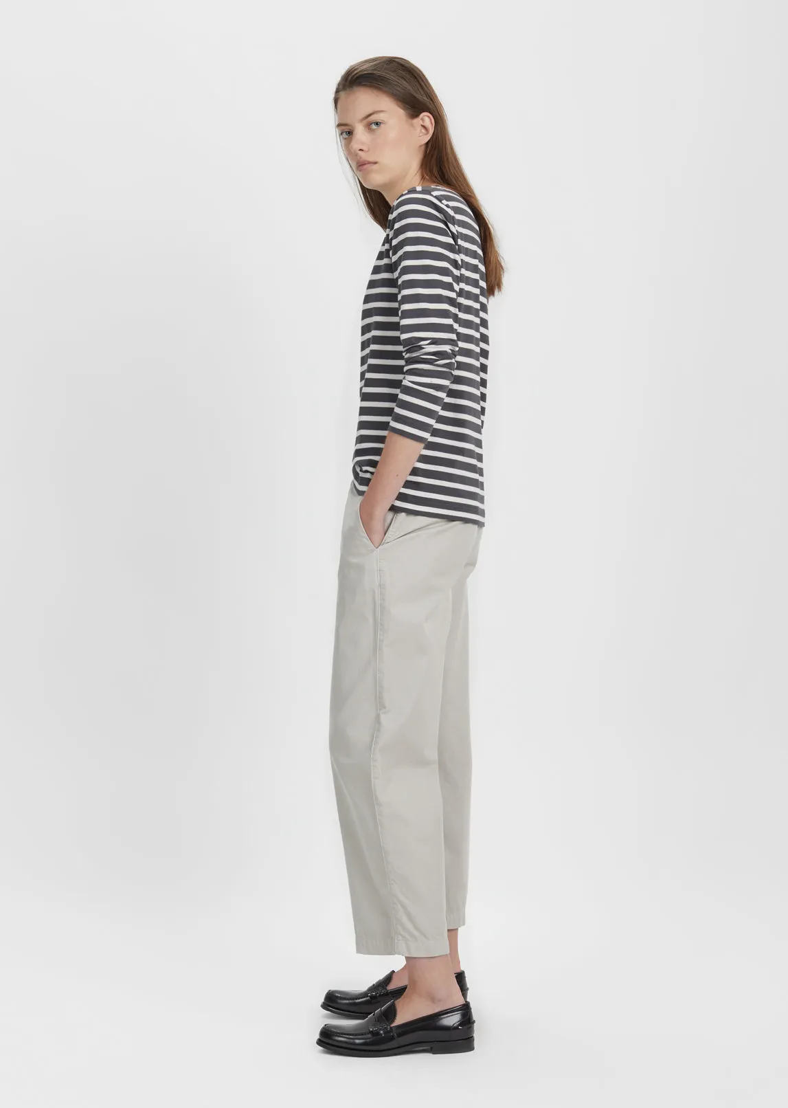 Naval Stripe Jersey Tee