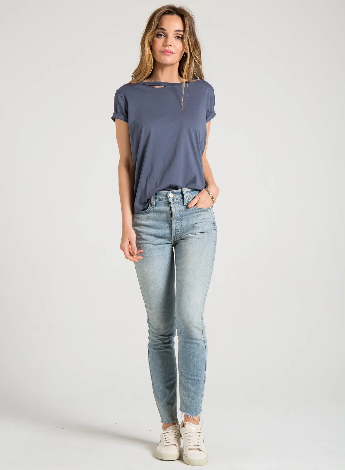n:PHILANTHROPY - Harlow BFF Tee in Moonlight