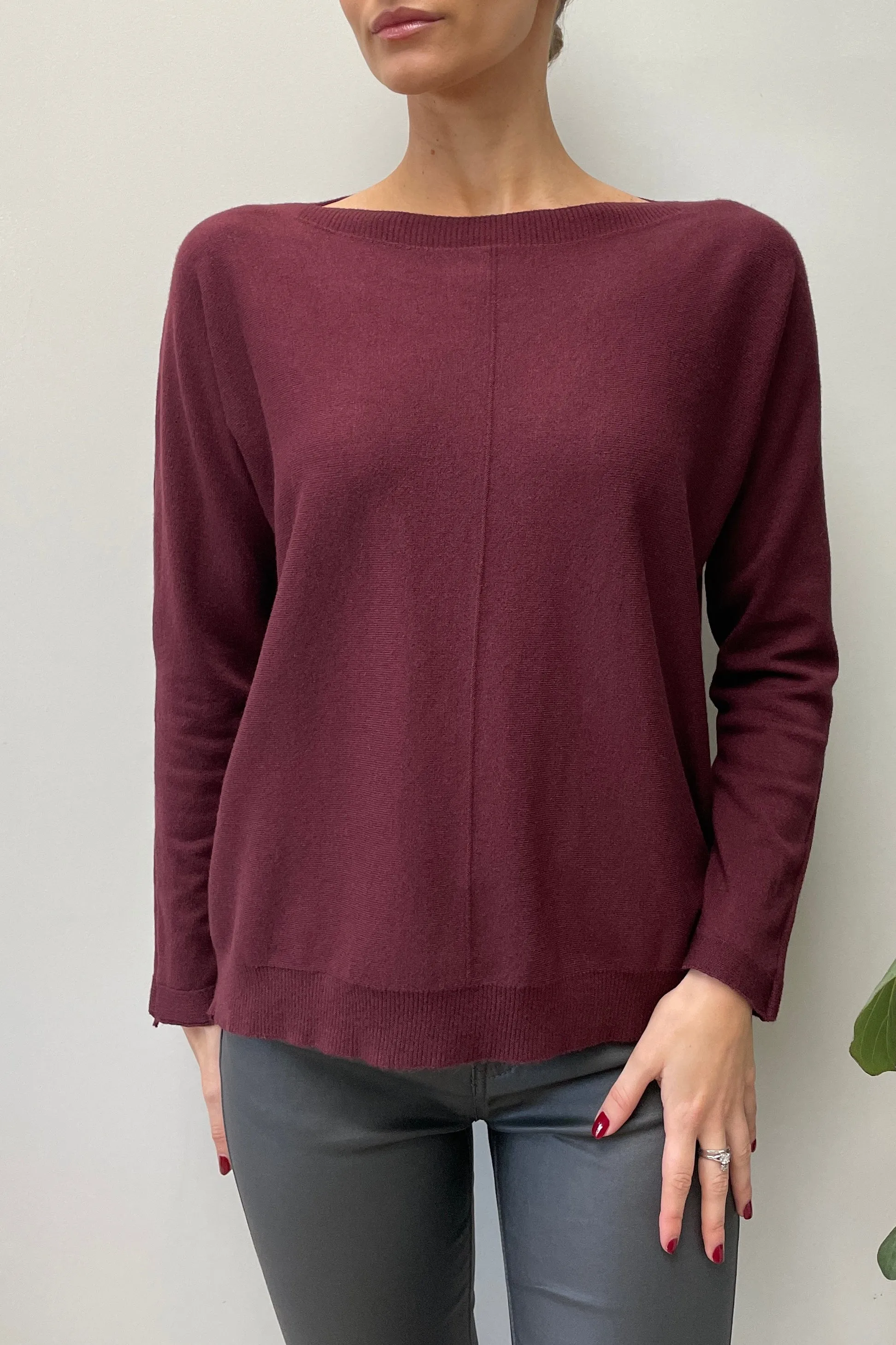 Olivia Boat Neck Sweater