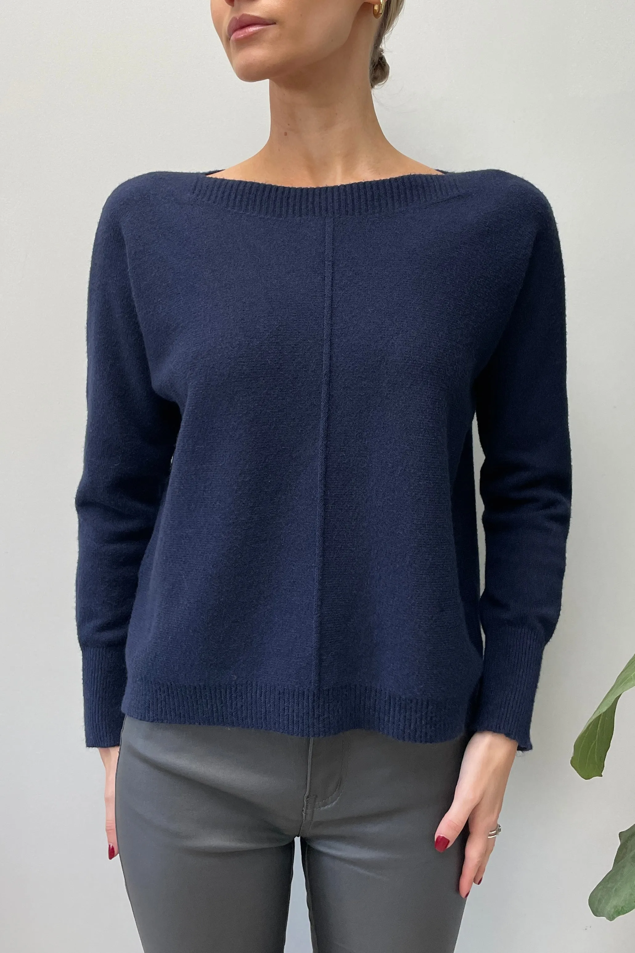 Olivia Boat Neck Sweater