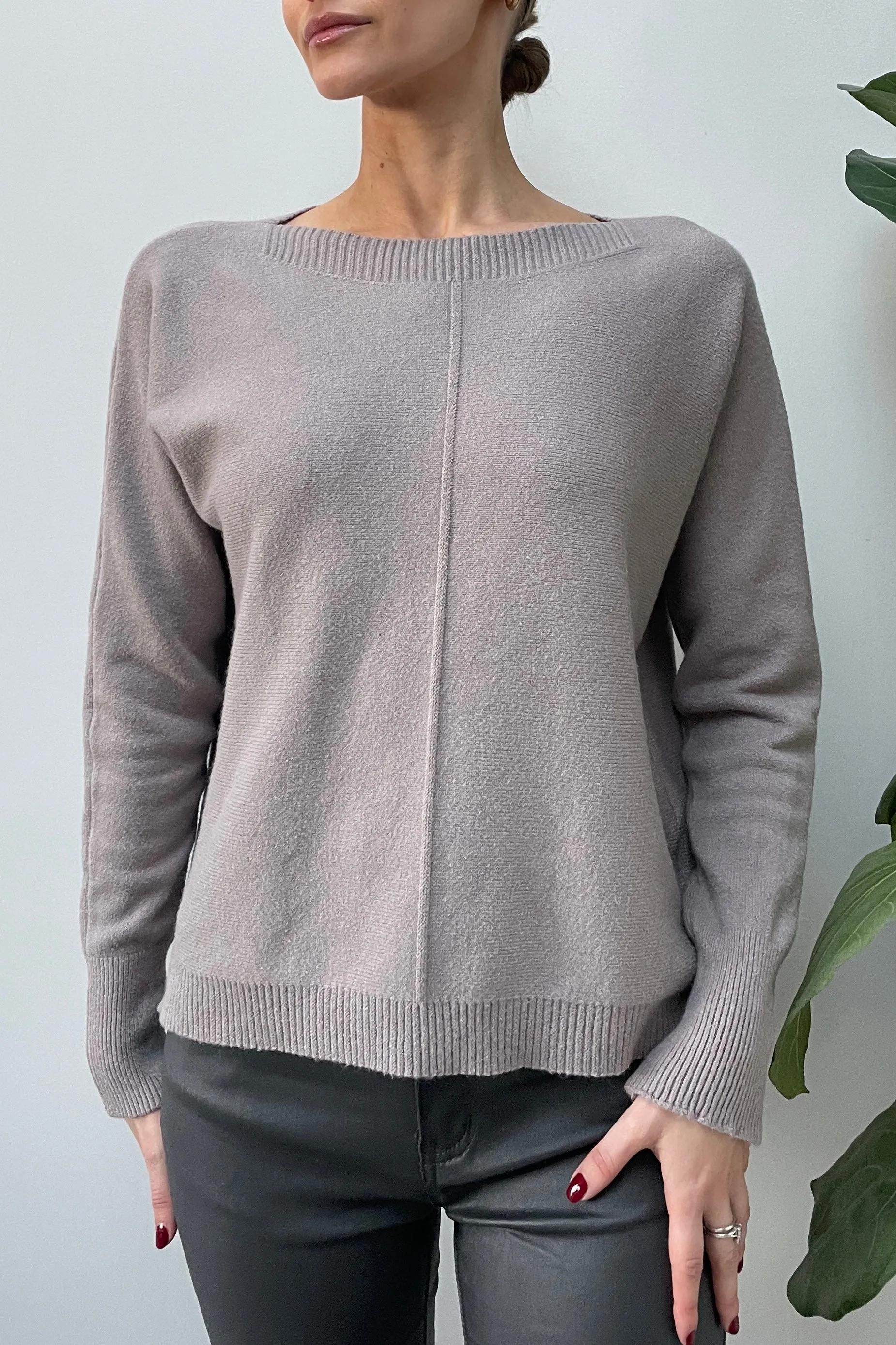 Olivia Boat Neck Sweater