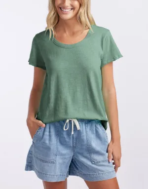 Original Round Neck T-Shirt - Thyme Original Round Neck T-Shirt - Thyme