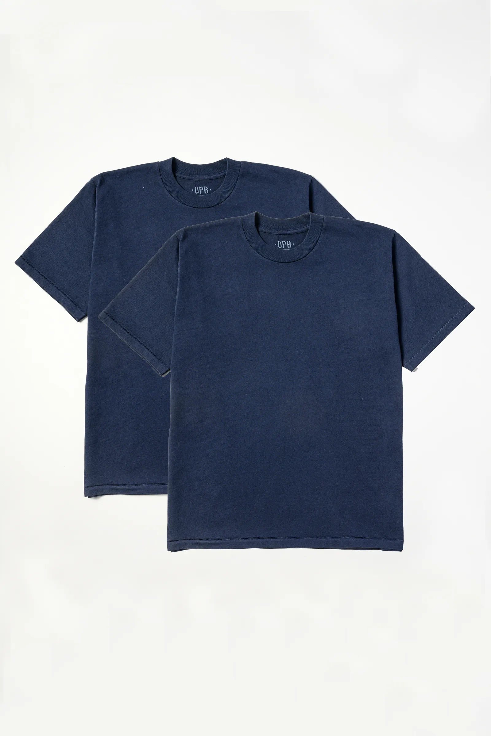 Pacific Heavy Weight 2 Tee Bundle - Navy