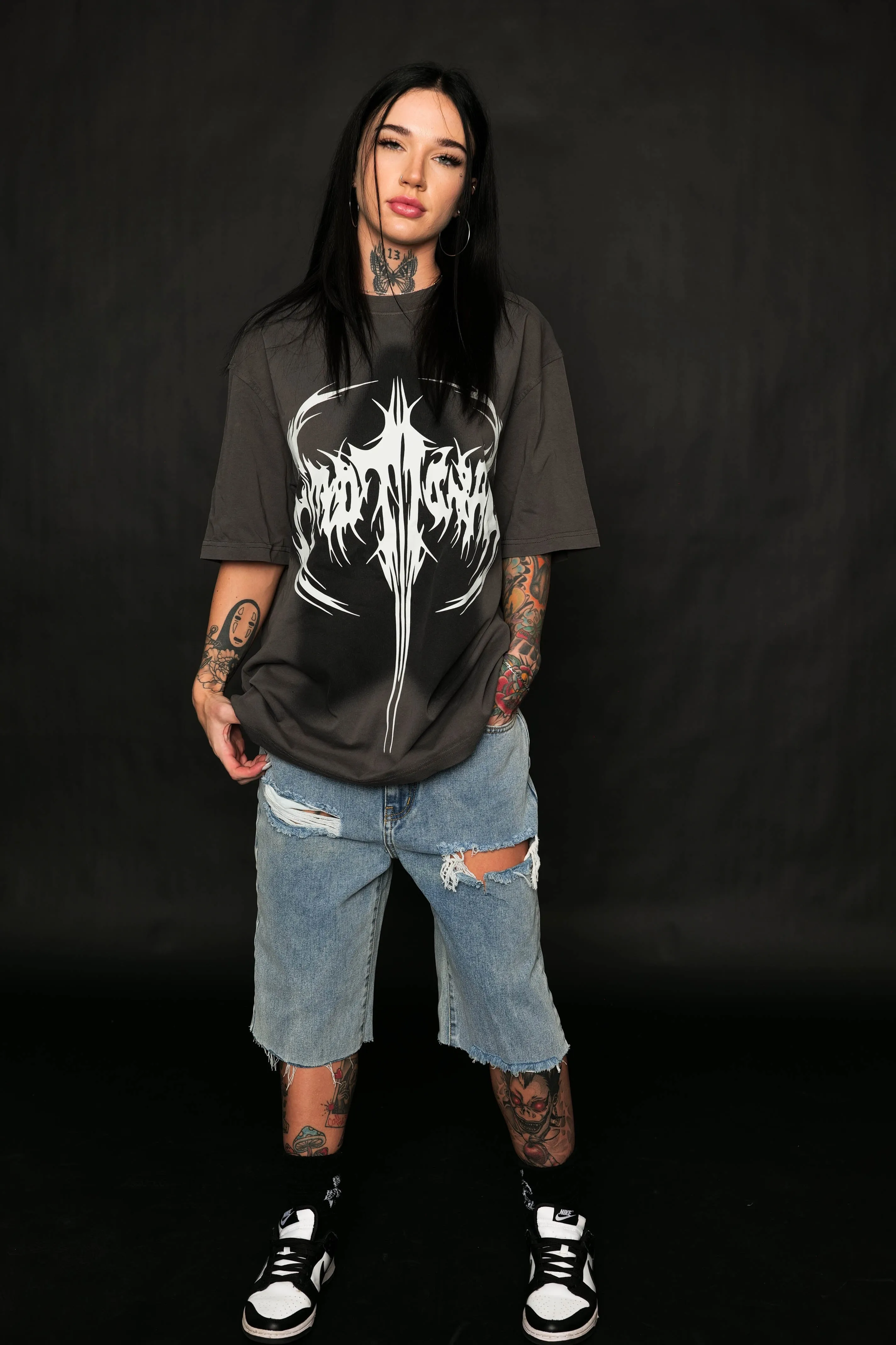 Pain Fades Tee Grey
