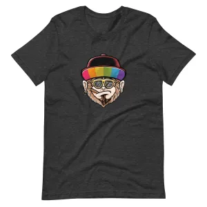 Rainbow Hat Monkey T-Shirt
