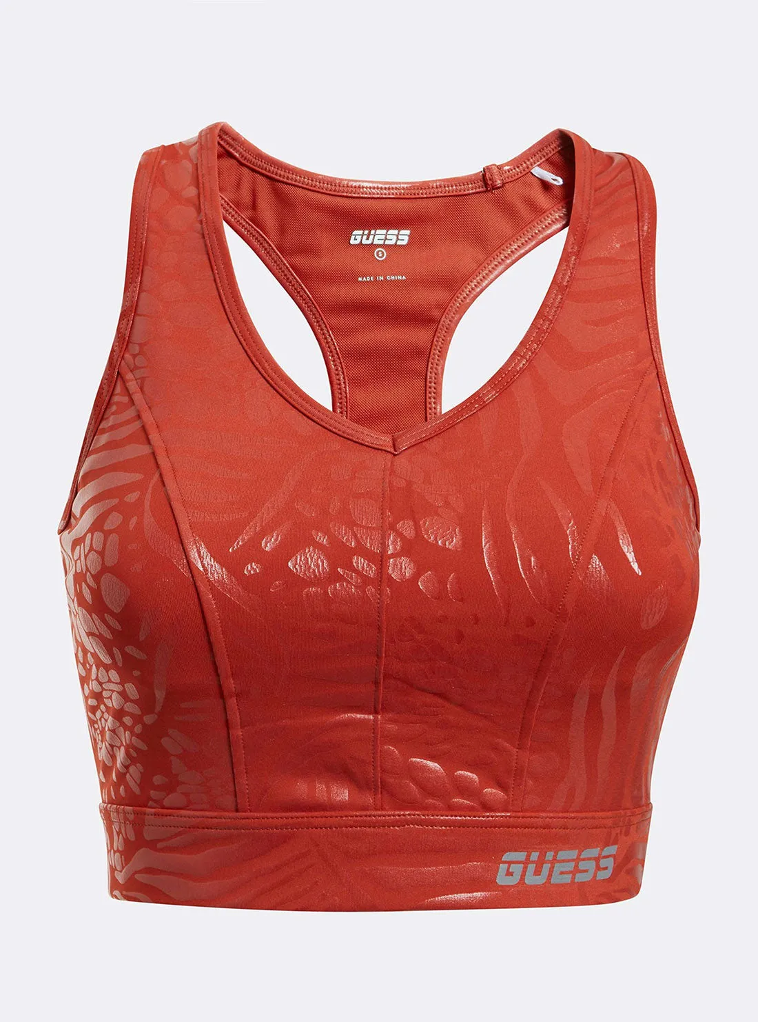 Red Deborah Active Bra