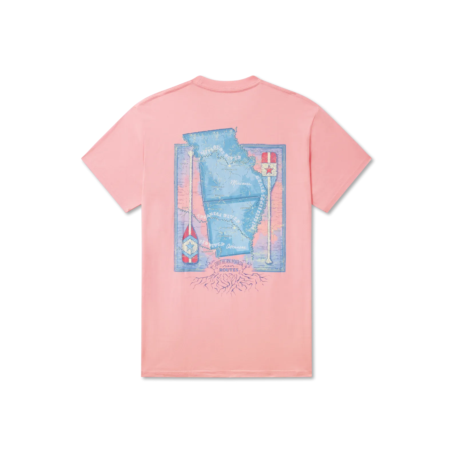 River Route Collection Tee - Arkansas & Missouri