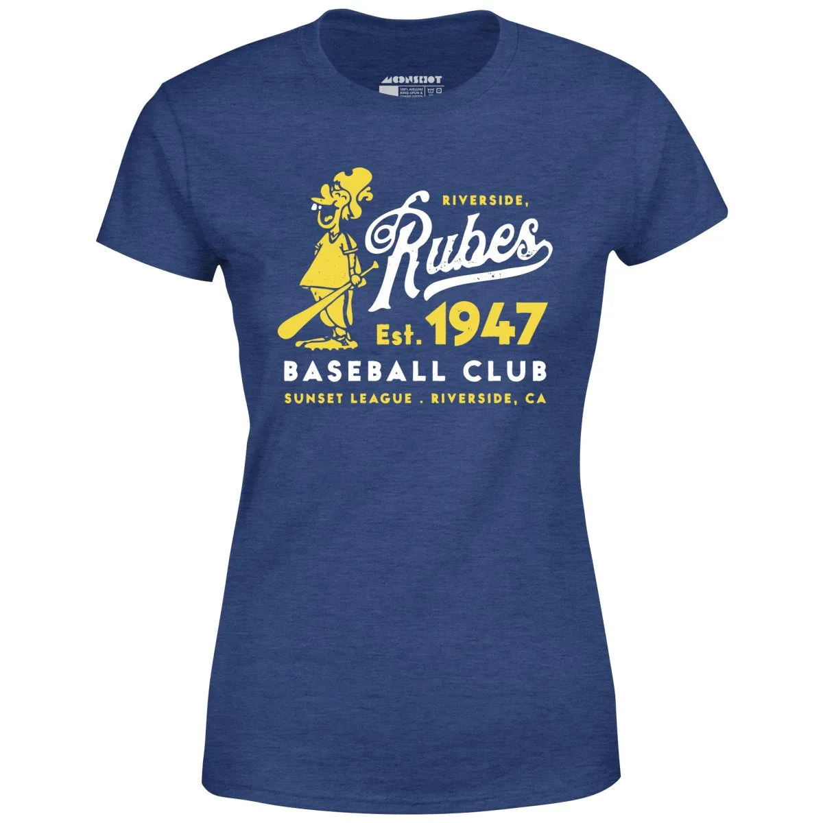Riverside Rubes - California - Vintage Defunct Baseball Teams - Women's T-Shirt