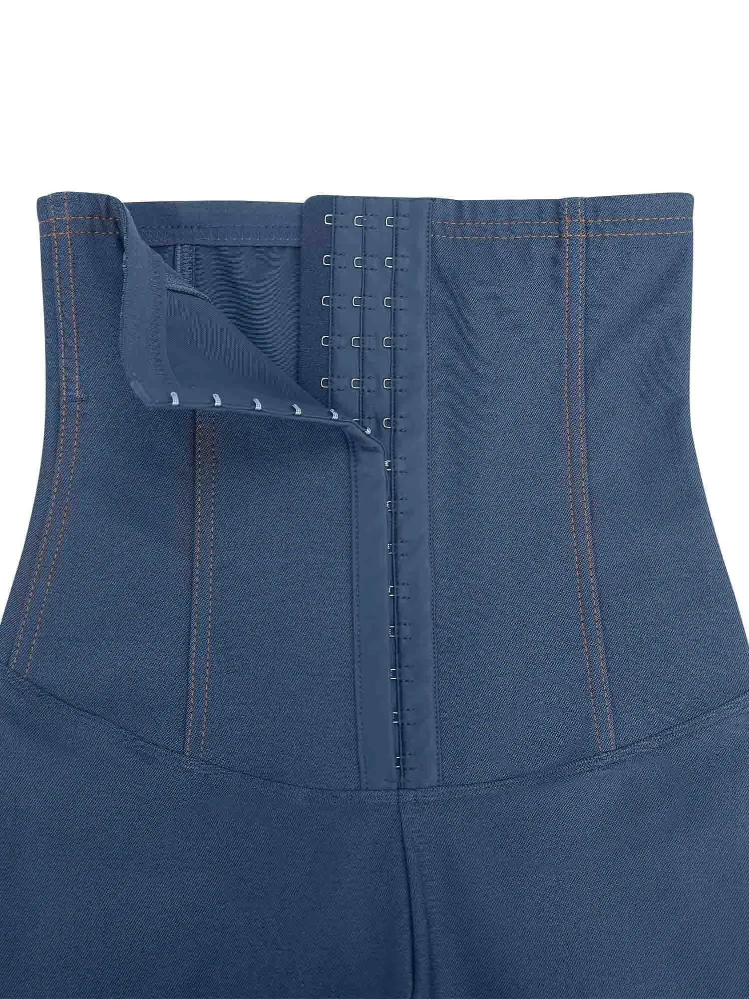 Shapewear High-Waist Tummy Control Denim Leggings For Insiders