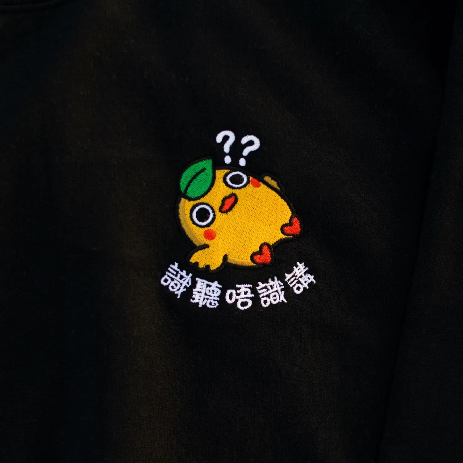 Sik Teng Mm Sik Gong Embroidered Crop T-Shirt