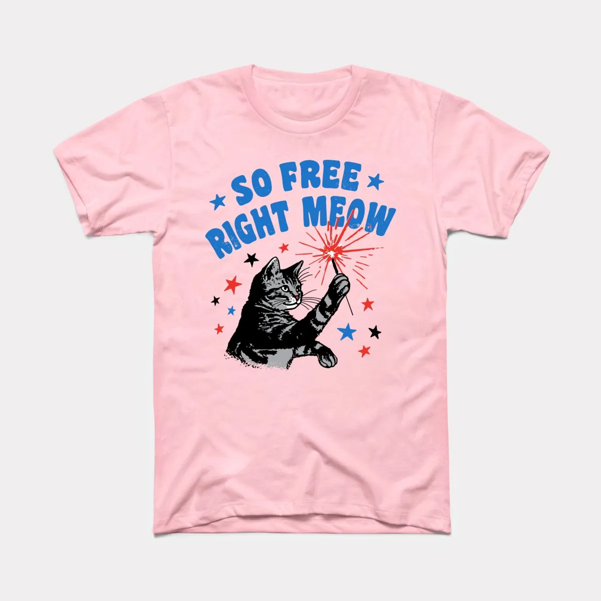 So Free Right Meow Adult Unisex Tee