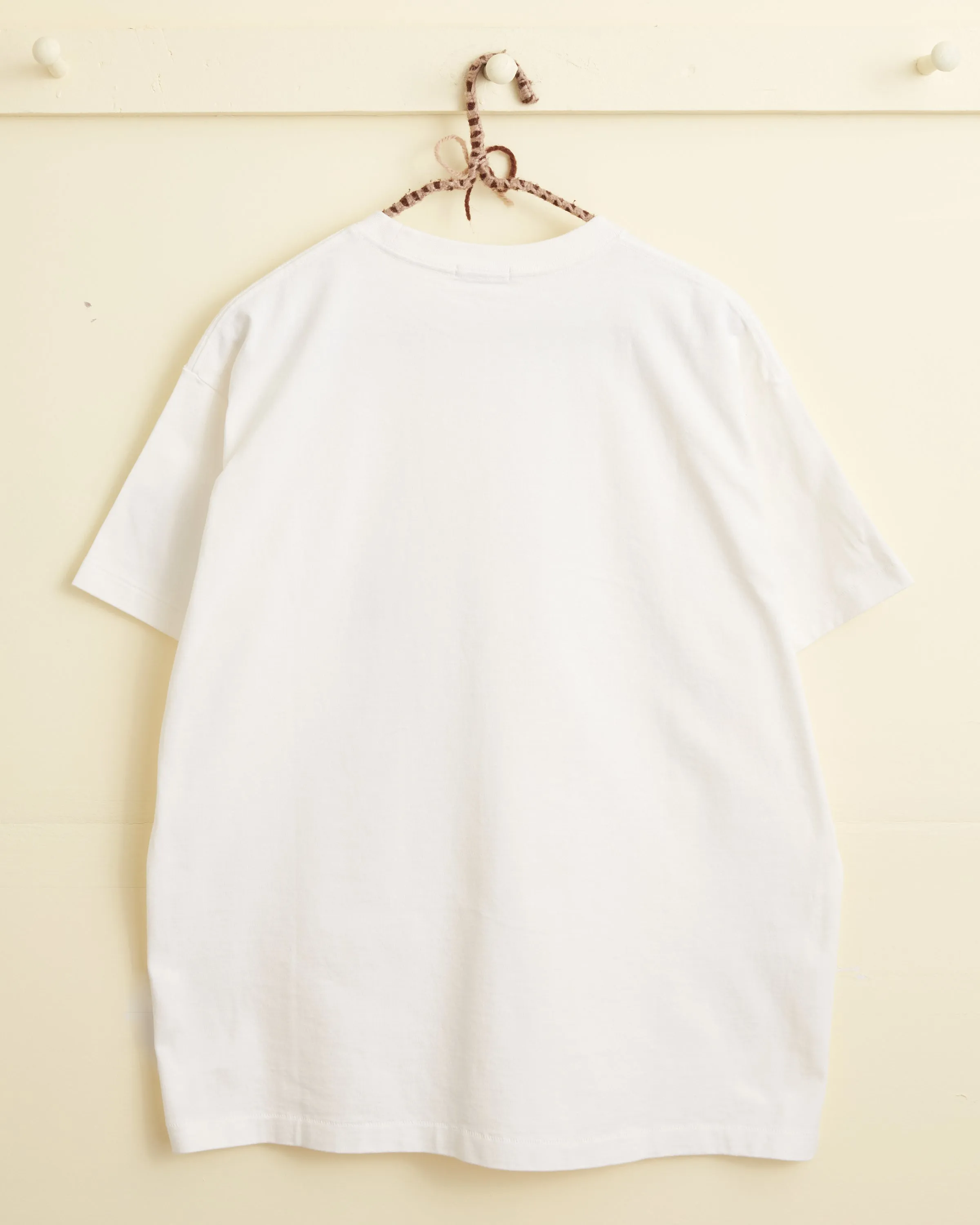 Star Pocket Tee - White