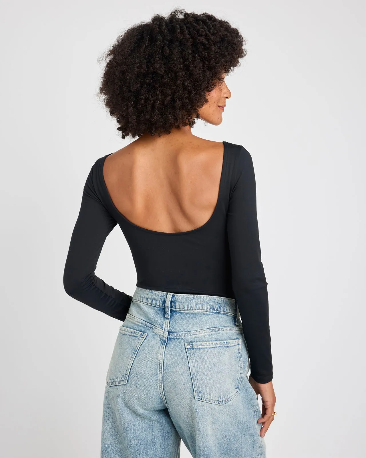 Stretch Nylon LYR Bodysuit