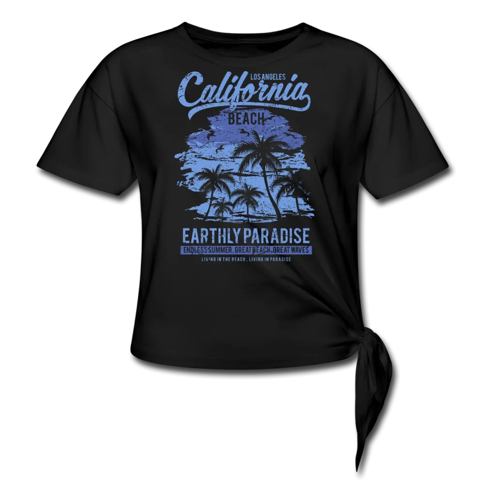 Summer Paradise Knotted Crop Top