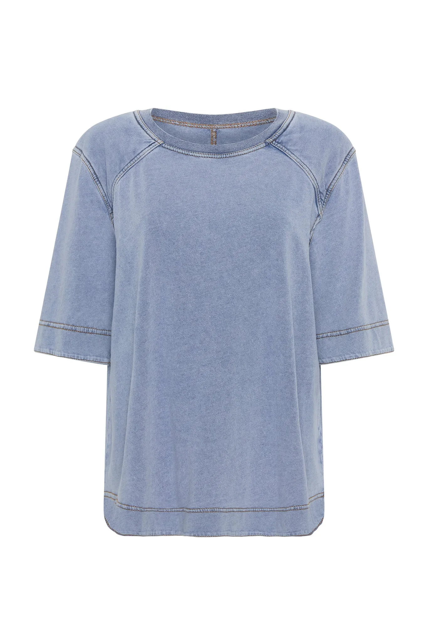 Surreal Denim Overdye Tee