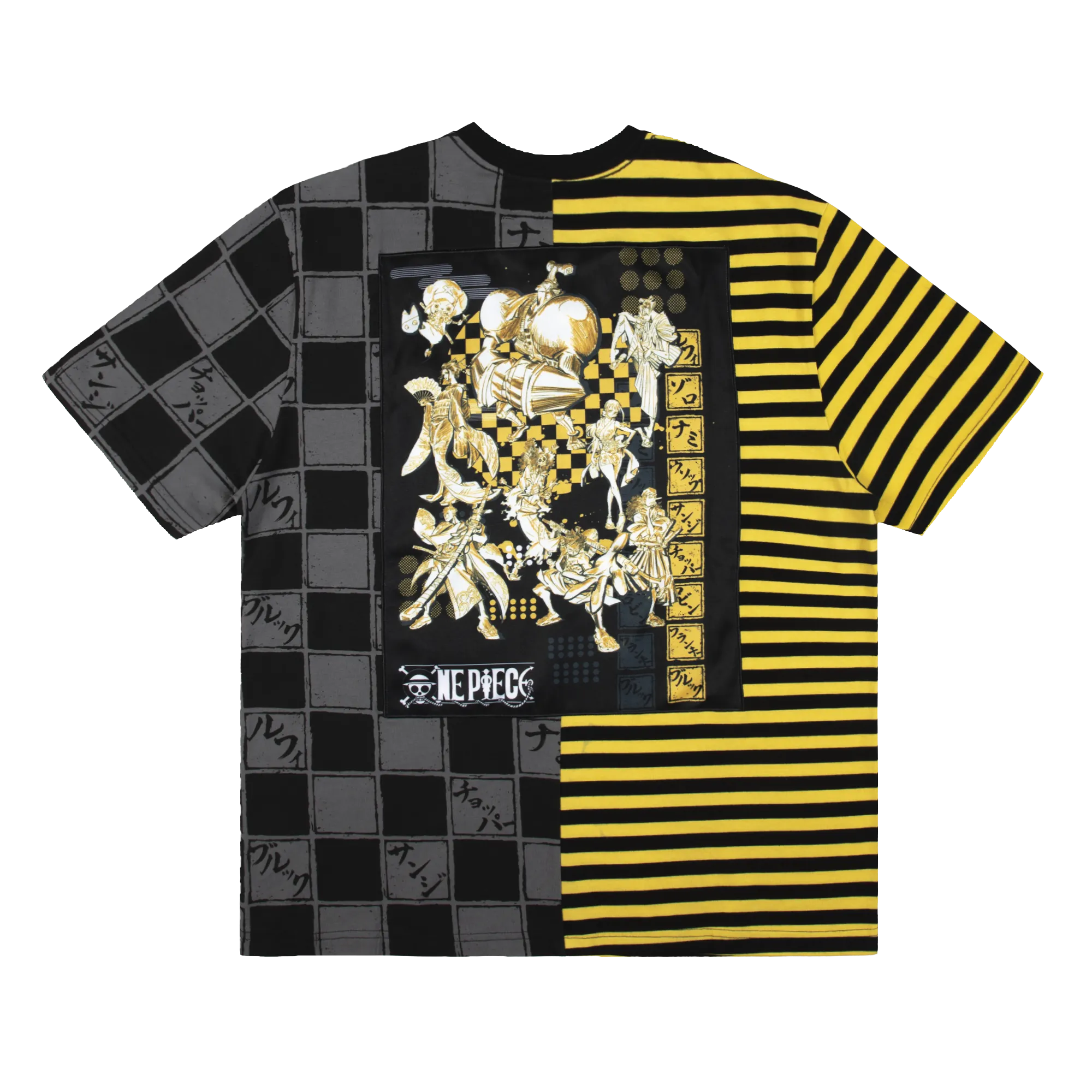 Team Luffy Gold Split Tee