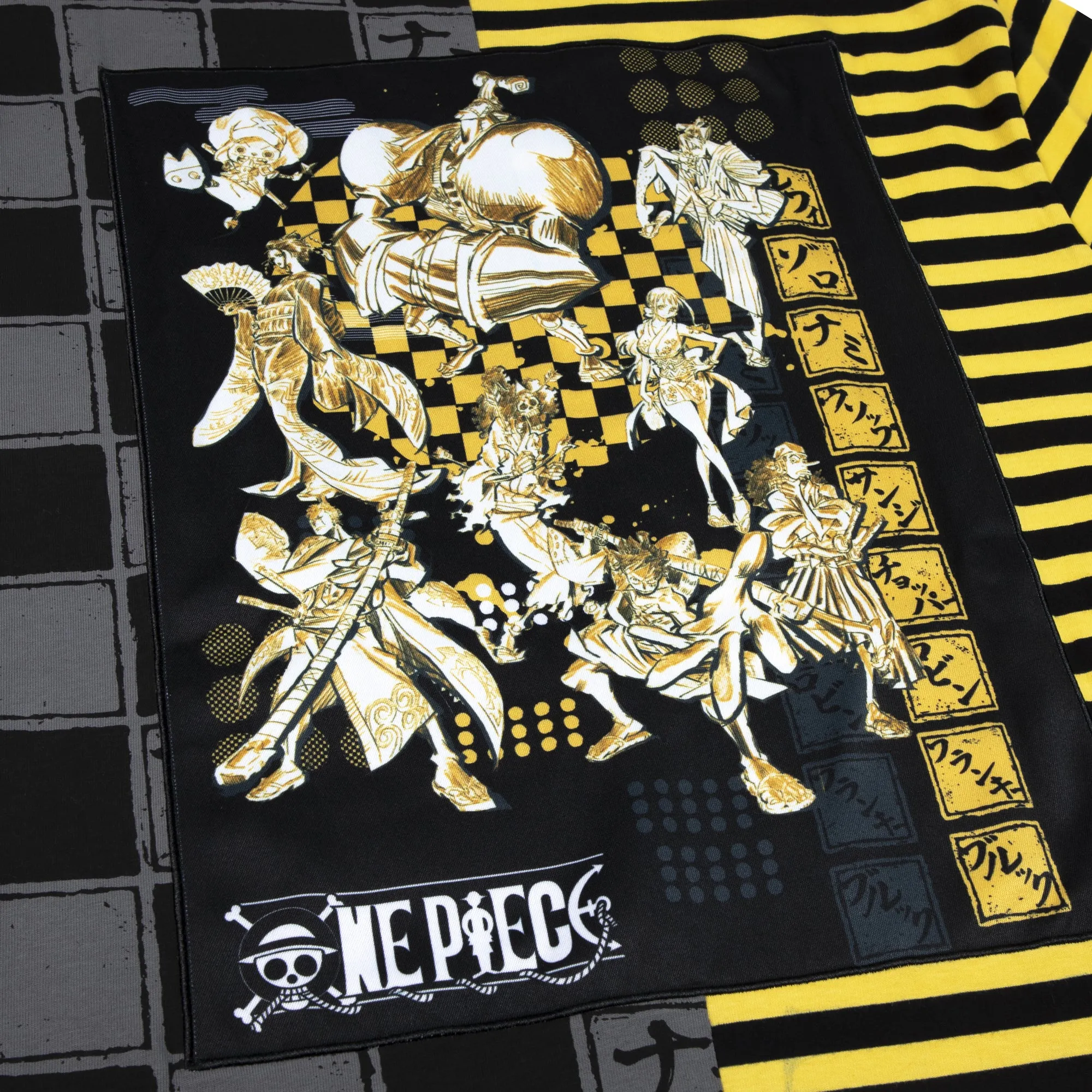 Team Luffy Gold Split Tee