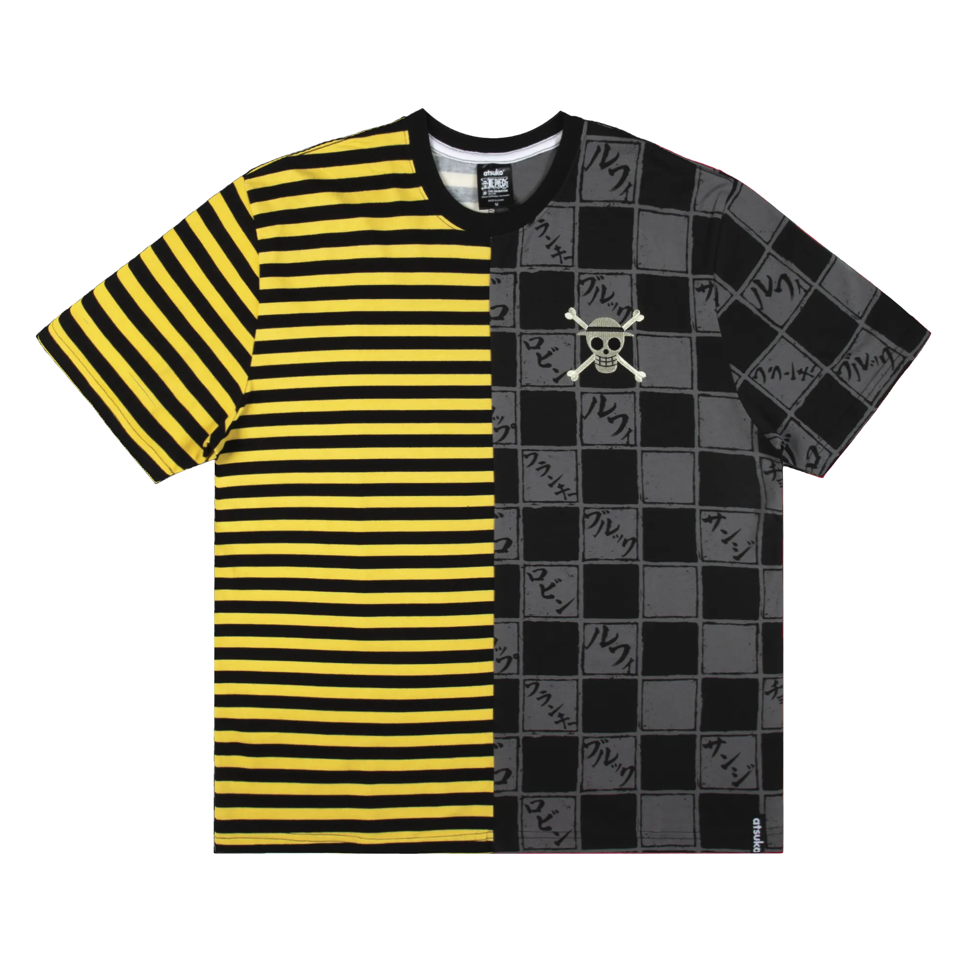 Team Luffy Gold Split Tee