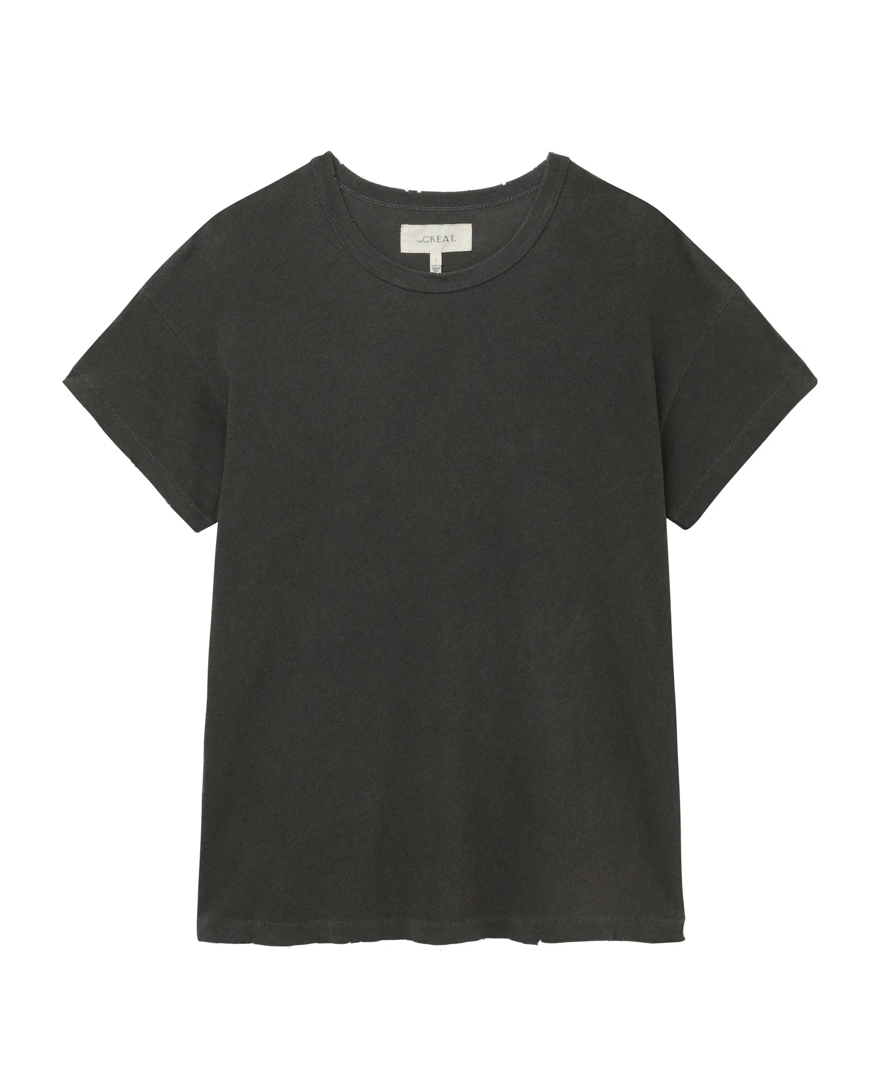 The Boxy Crew. Solid -- Washed Black