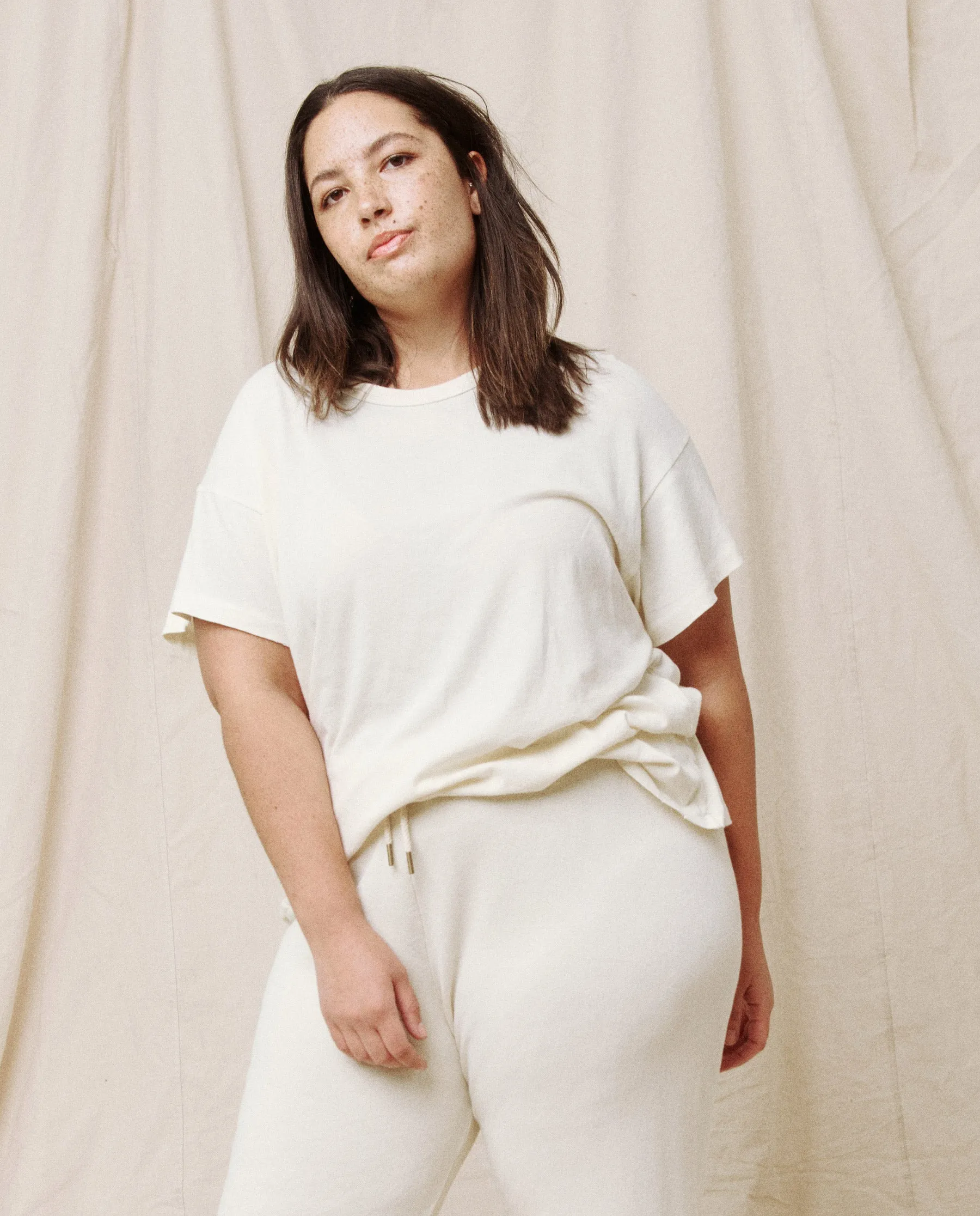 The Boxy Crew. Solid -- Washed White