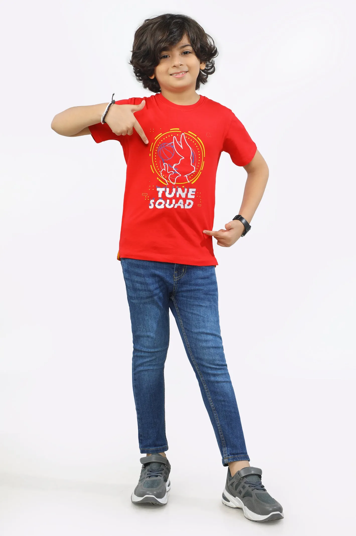Tunes Squad Print Tees